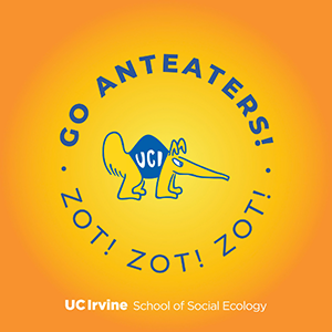square anteater yellow graphic
