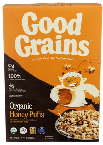 box of Good Grains cereal