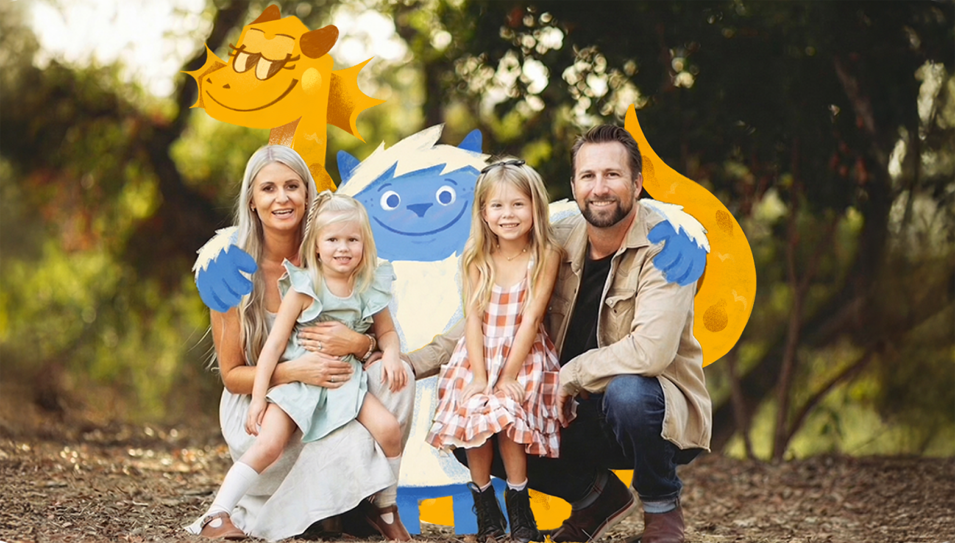 Cory Olson and family