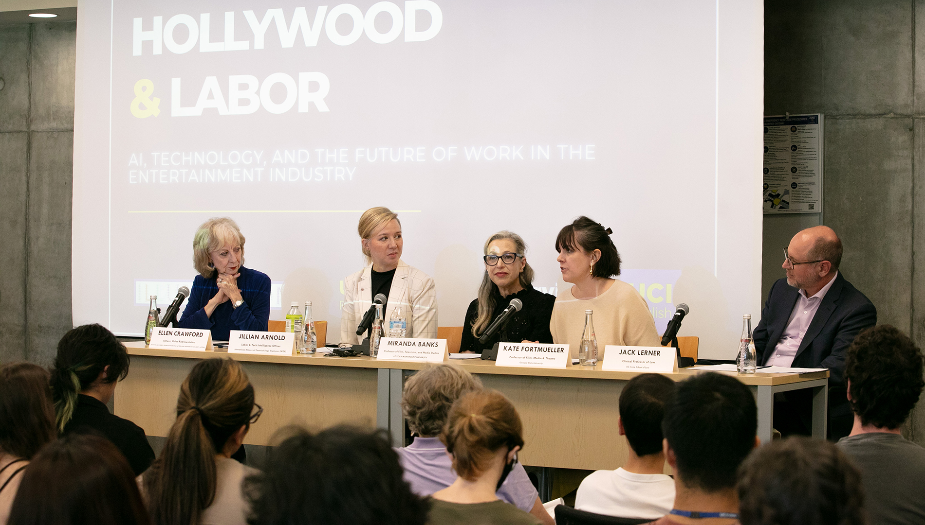 panelists at table