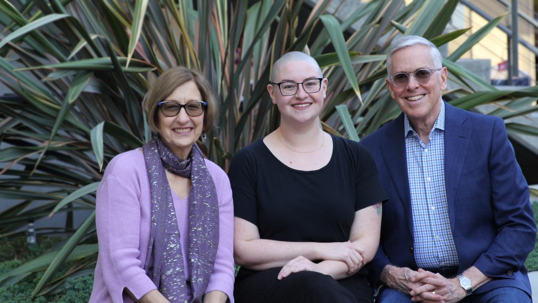 Jeanne Stokols, Hannah Gorback and Dan Stokols