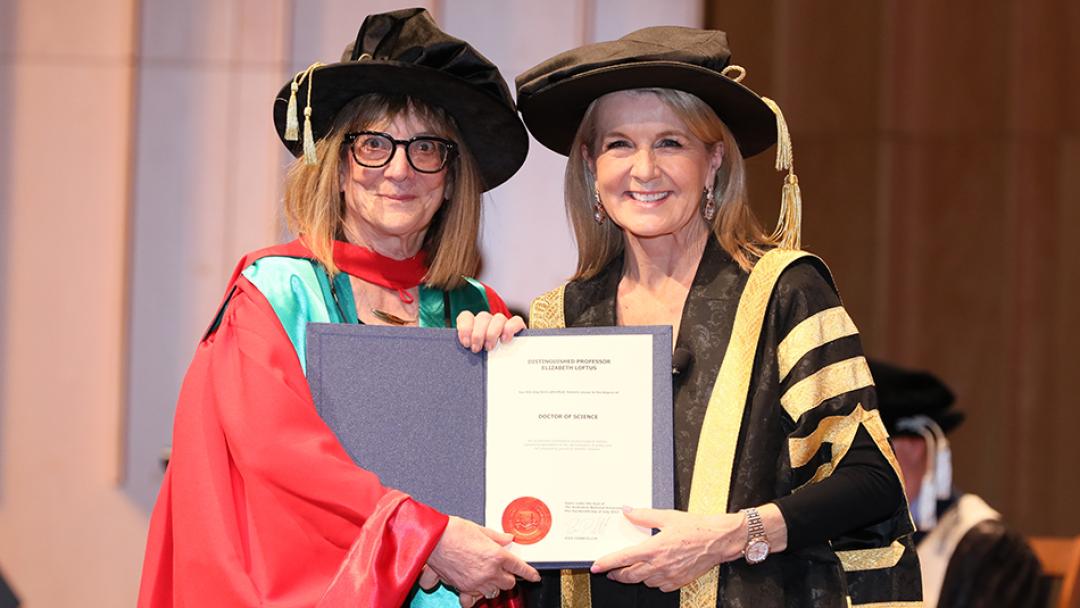 Loftus receives 8th honorary doctorate School of Social Ecology