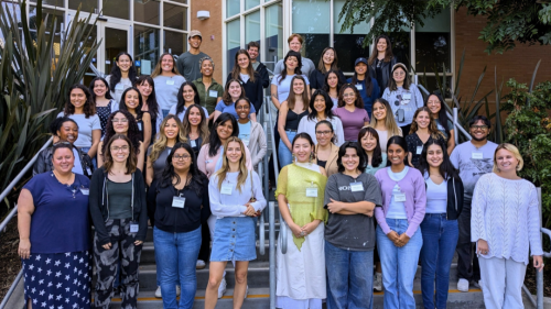 This is a photo of the UC Irvine's 2024-25 psychological science post-baccalaureate cohort