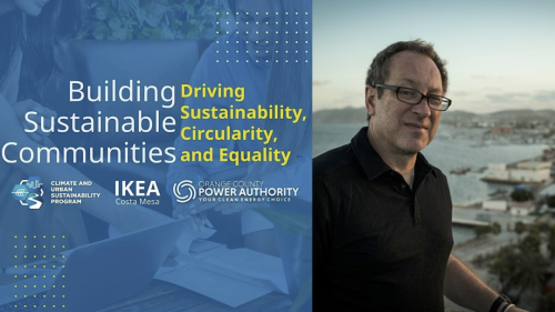 This is an illo from the event next to photo of Richard Matthew 