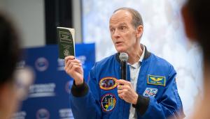 Steve Smith with book on constitution