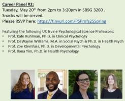 This is the lineup for Career Panel #2